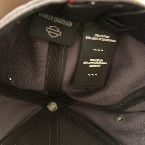 NWT Harley-Davidson Fitted Baseball Cap - Picture 5 of 6